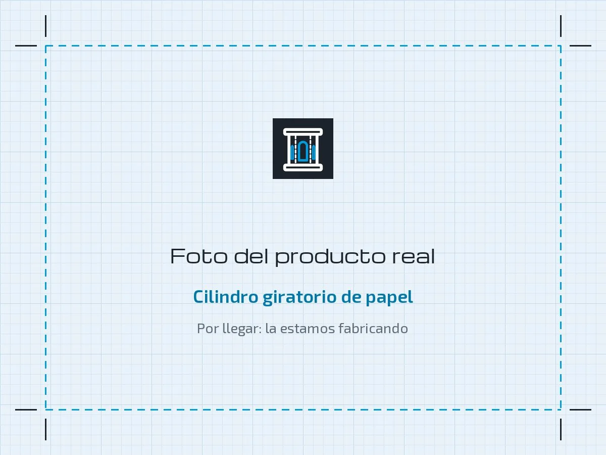 Foto del producto real hecho con ODML Centros LAB (por llegar)