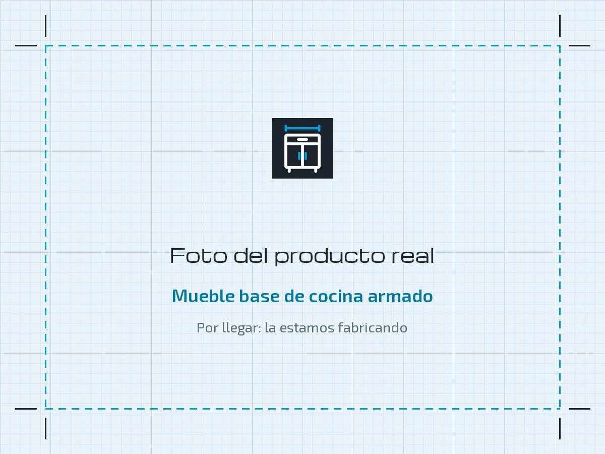 Foto del producto real hecho con ODML Muebles LAB (por llegar)