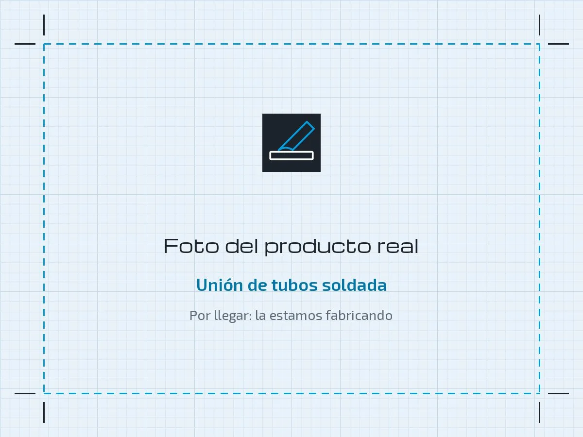 Foto del producto real hecho con Plantillas de tubos (por llegar)